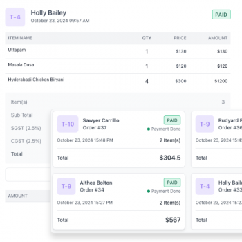 Простое управление меню